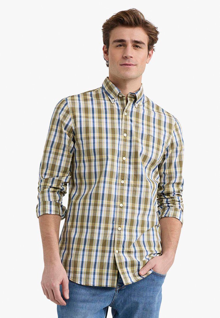 McGregor Overhemd olijfgroen