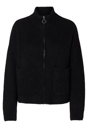 Selected, SLFSIA - Chaqueta de punto - black