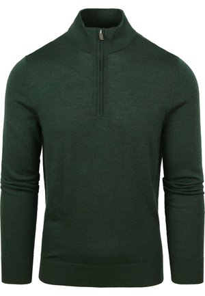 Suitable HALF ZIP - Trui - green dark green