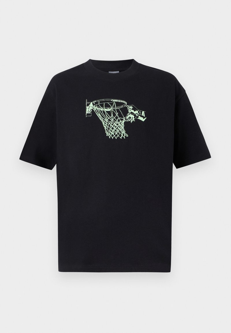 New Balance T-shirt print zwart