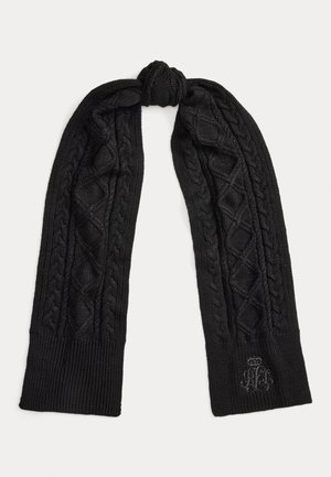 METALLIC EMROIDERED - Šál - black/black