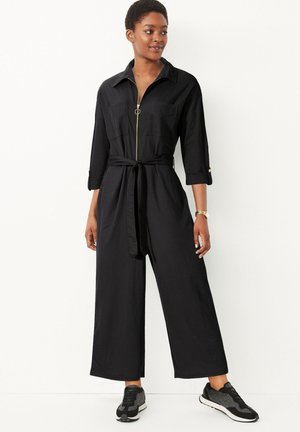 ZIP UTILITY - Jumpsuit - black