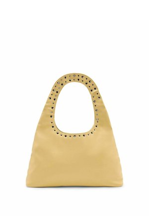 MIT NIETEN - Handtas - gelb