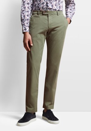 bugatti FLEXCITY-STRETCH - Trousers - oliv