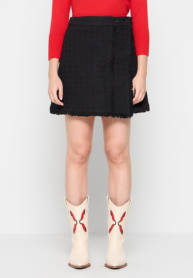 Proenza Schouler White Label A-lijn rok zwart