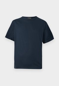 SHORT SLEEVE TEE - Jednoduché tričko - navy