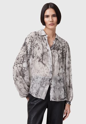 EDDIE - Button-down blouse - white