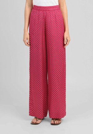 AN'GE, PANTALON PRESLEY DORIVA FRAMBOISE - Pantalon classique - doriva framboise