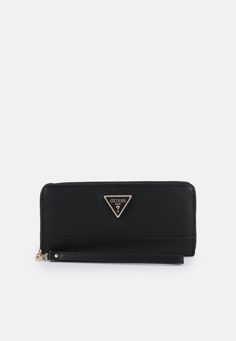 Guess NOELLE LARGE ZIP AROUND Wallet black Zalando.co.uk