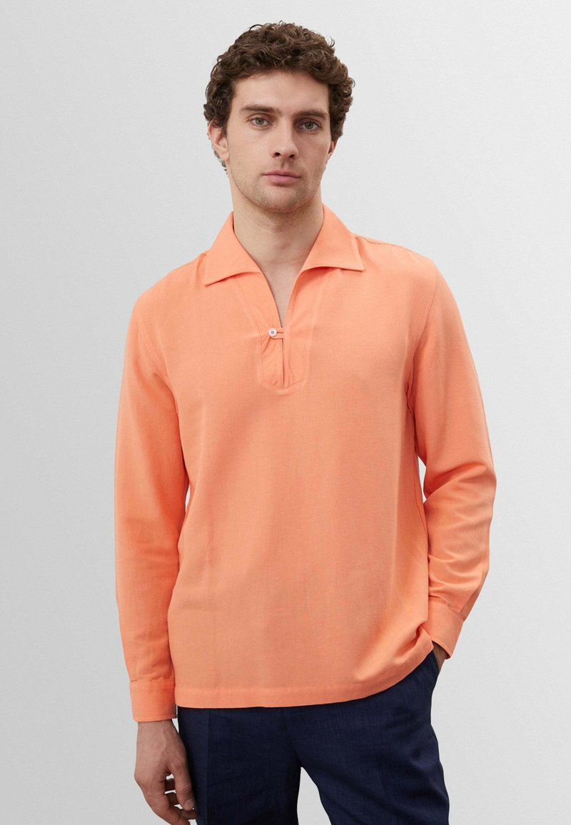 Antioch LONG SLEEVE Polo salmon/salmón Zalando.es