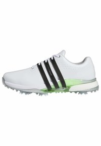 adidas Golf - TOUR360 24  - Zapatos de golf - cloud white   core black   green spark Imagen en miniatura 1