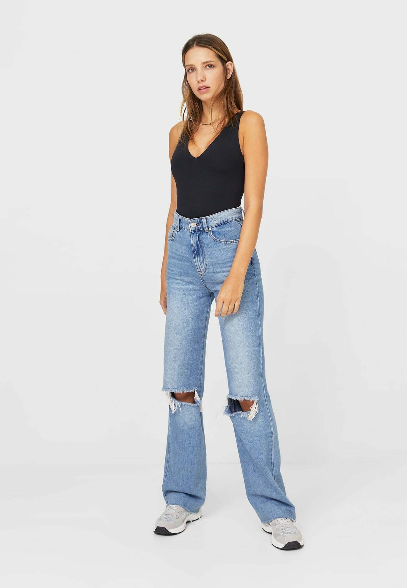 Stradivarius Top - black/nero - Zalando.it