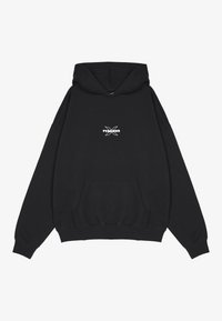 Pegador BELLY OVERSIZED HOODIE - Felpa - washed black