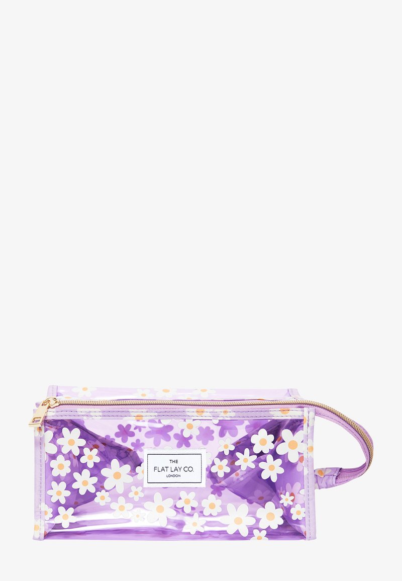 The Flat Lay Co. - THE FLAT LAY CO. JELLY MAKEUP BOX BAG - Face Accessory - lilac daisy box, Forstørre