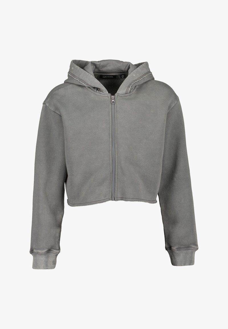 Blue Seven Felpa con zip - grau