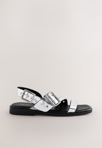 Next REGULAR FIT - FOREVER COMFORT BUCKLE STRAP - Sandaler - silver