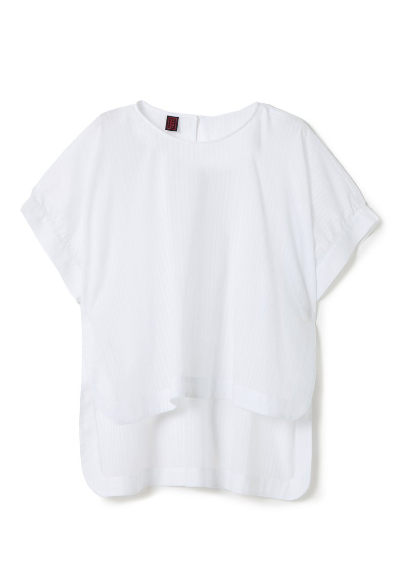 Stefanel Blouse wit Stefanel Blouse wit