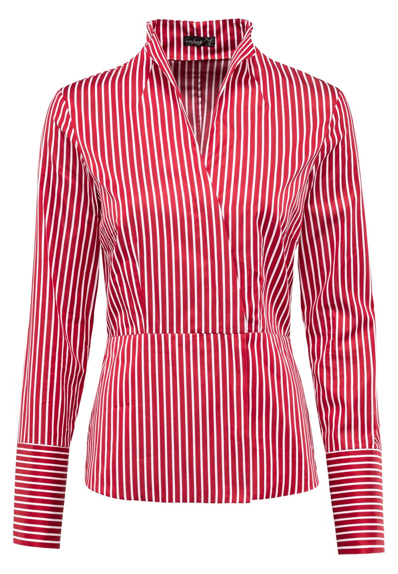 Van Laack Melisa Bluse Red Rot Zalando De