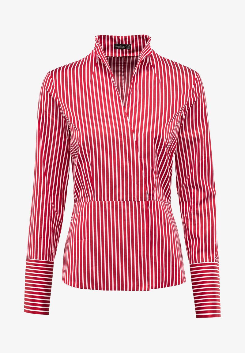 Van Laack Melisa Bluse Red Rot Zalando De