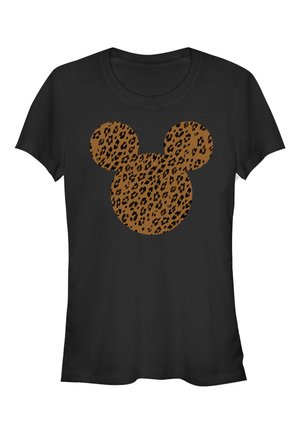 F4NT4STIC DISNEY MICKY MAUS - FILM MOVIE TV COMIC FAN MERCH FÜR KI - Print T -shirt - black