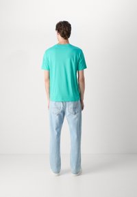 GANT SHIELD - T-Shirt basic - türkis/lagoon blue