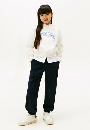 Sweater - ivory silk