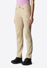 The North Face SPEEDLIGHT SLIM STRAIGHT PANT - Friluftsbyxor - granite sand