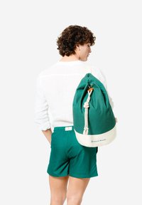 Gassa d’Amante FORTE DEI MARMI - Ryggsäck - green white ivory plain