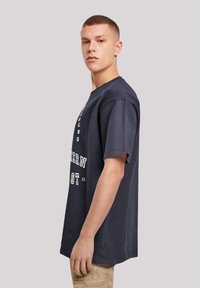 F4NT4STIC NORTHERN COAST NORDSEE KNUT & JAN HAMBURG - Print T-shirt - navy