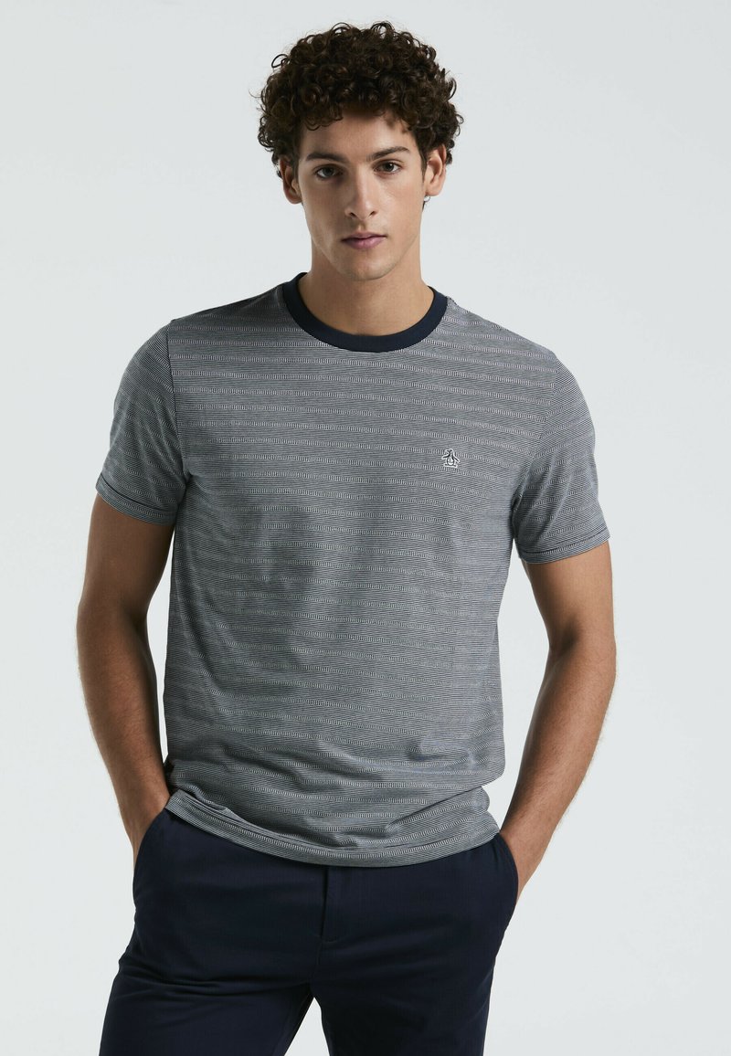 Original Penguin - Print T-shirt - dark sapphire, Enlarge