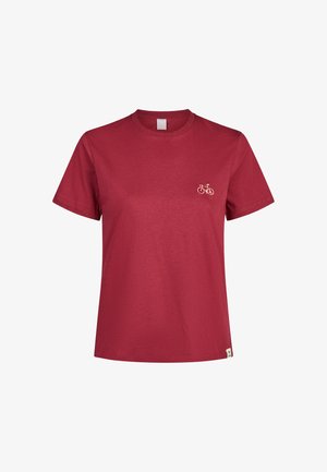 Iriedaily, IRIEDAILY T-SHIRT - T-Shirt print - dark berry