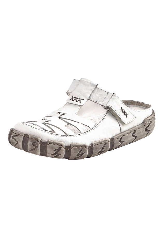 Sandalias planas - weiß