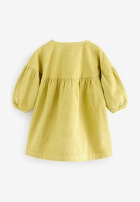 Next BUTTON THROUGH - Skjortekjole - citrine green cord