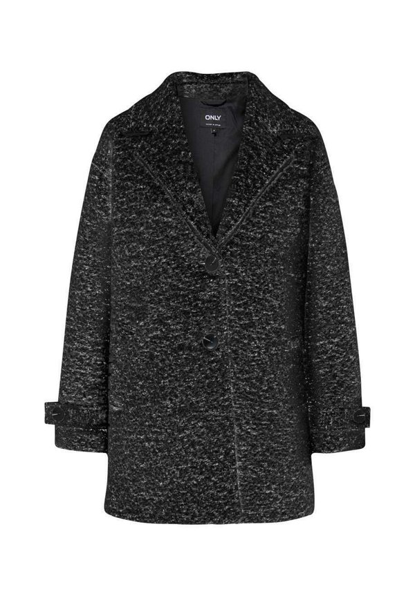 Klassischer Mantel - noir