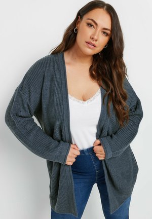 OPEN FRONT - Cardigan - blue