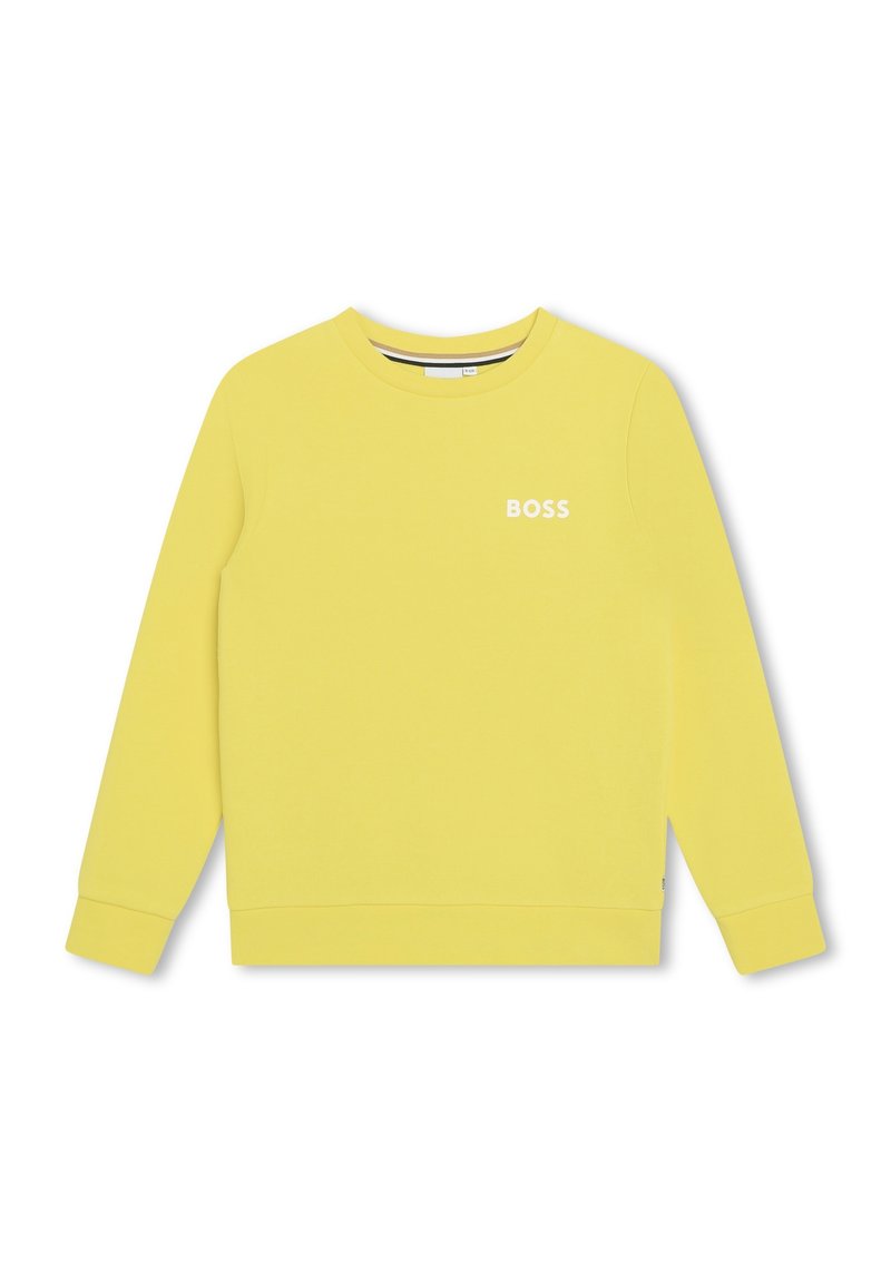 BOSS Kidswear Sweater geel