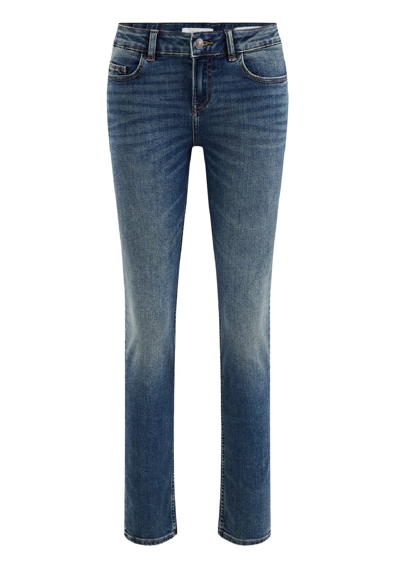 WE Fashion Slim fit jeans blauw WE Fashion Slim fit jeans blauw
