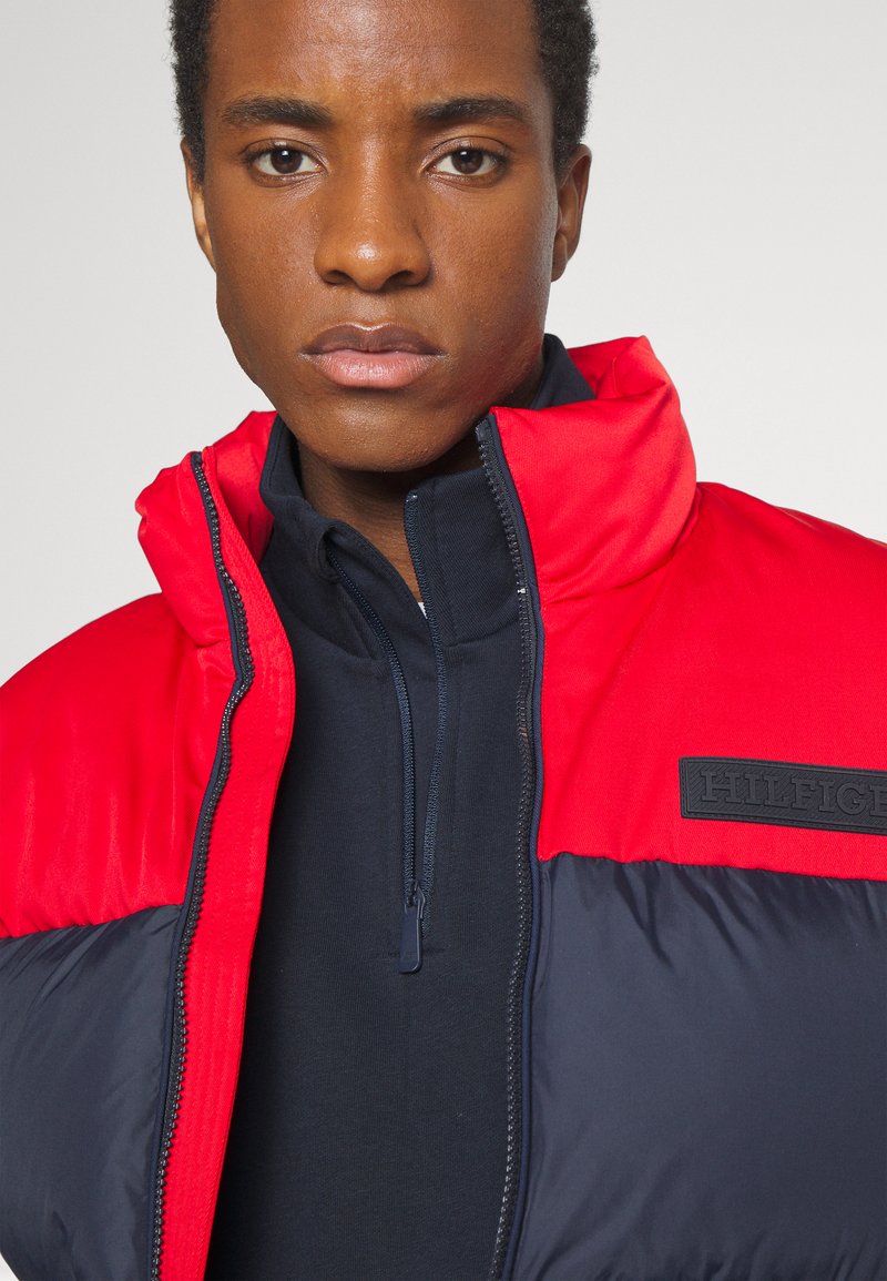 tommy hilfiger jacket men red