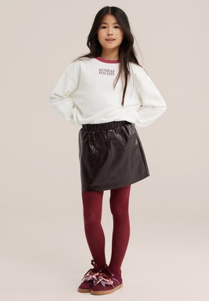 WE Fashion, WE FASHION - A-lijn rok - vintage red