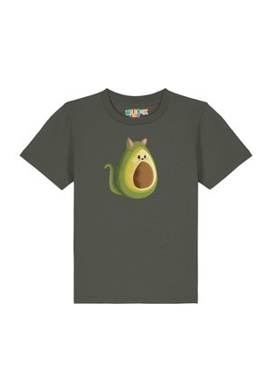 AVOCATO - T-Shirt print - khaki