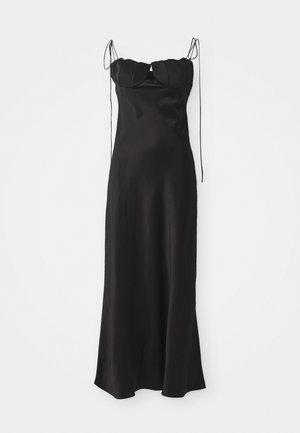 MIDI TULIP DRESS - Cocktailklänning - black