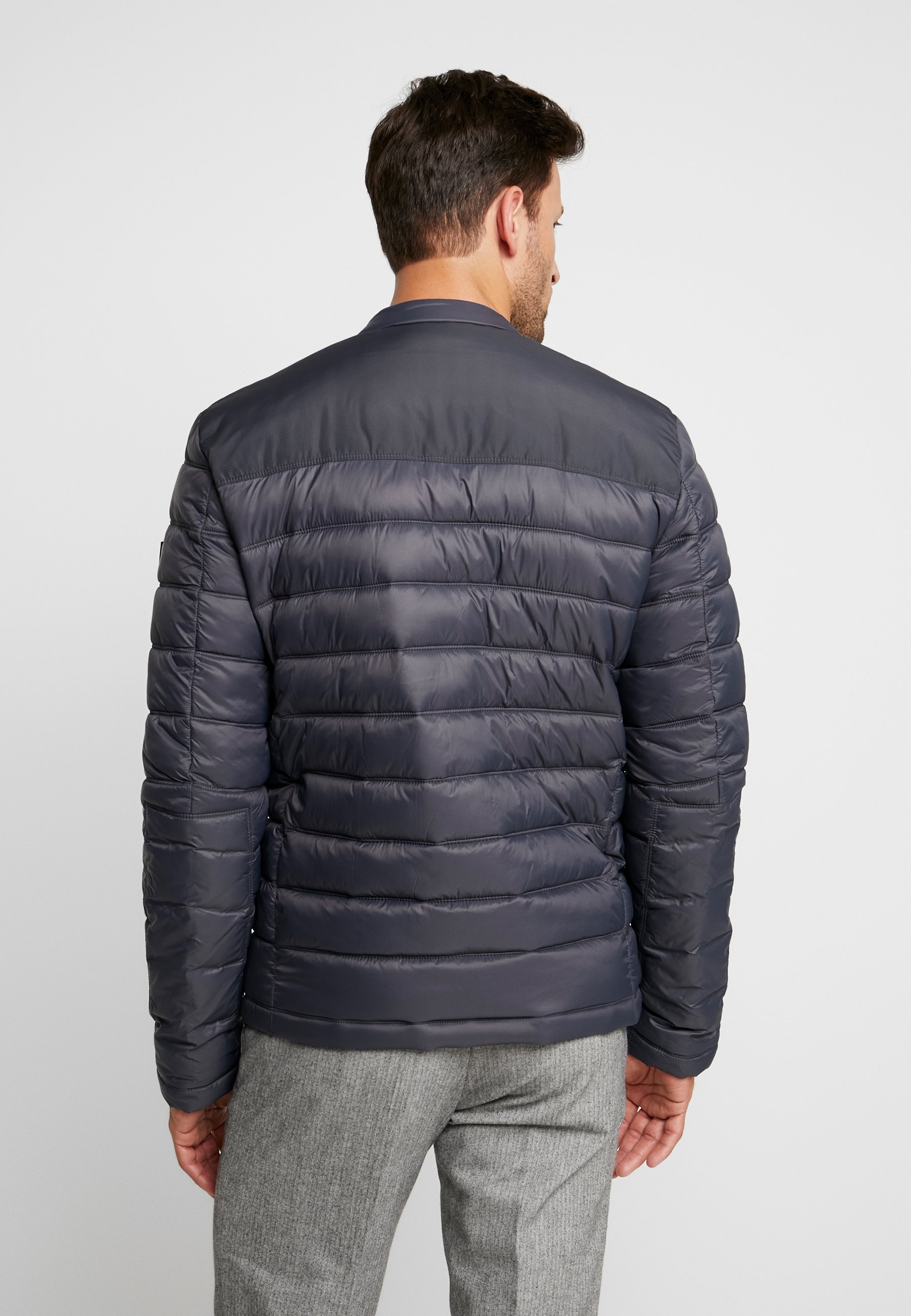 commuter quilted biker jacket