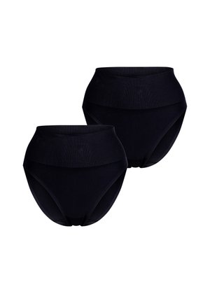 2-PACK HIGH CUT - LUXE SMOOTHING - Slip - schwarz