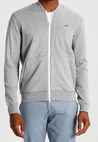 Lacoste LIVE Tröja med dragkedja - grey