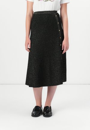 A-line skjørt - black