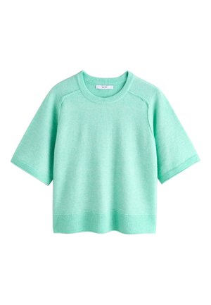 Next REGULAR FIT - HALF SLEEVE - T-shirts basic - aqua blue