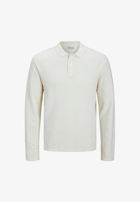 NAME IT Nkfvnilla Ls SH Knit Pull Fille - Cloud Dancer Rayé 134-140