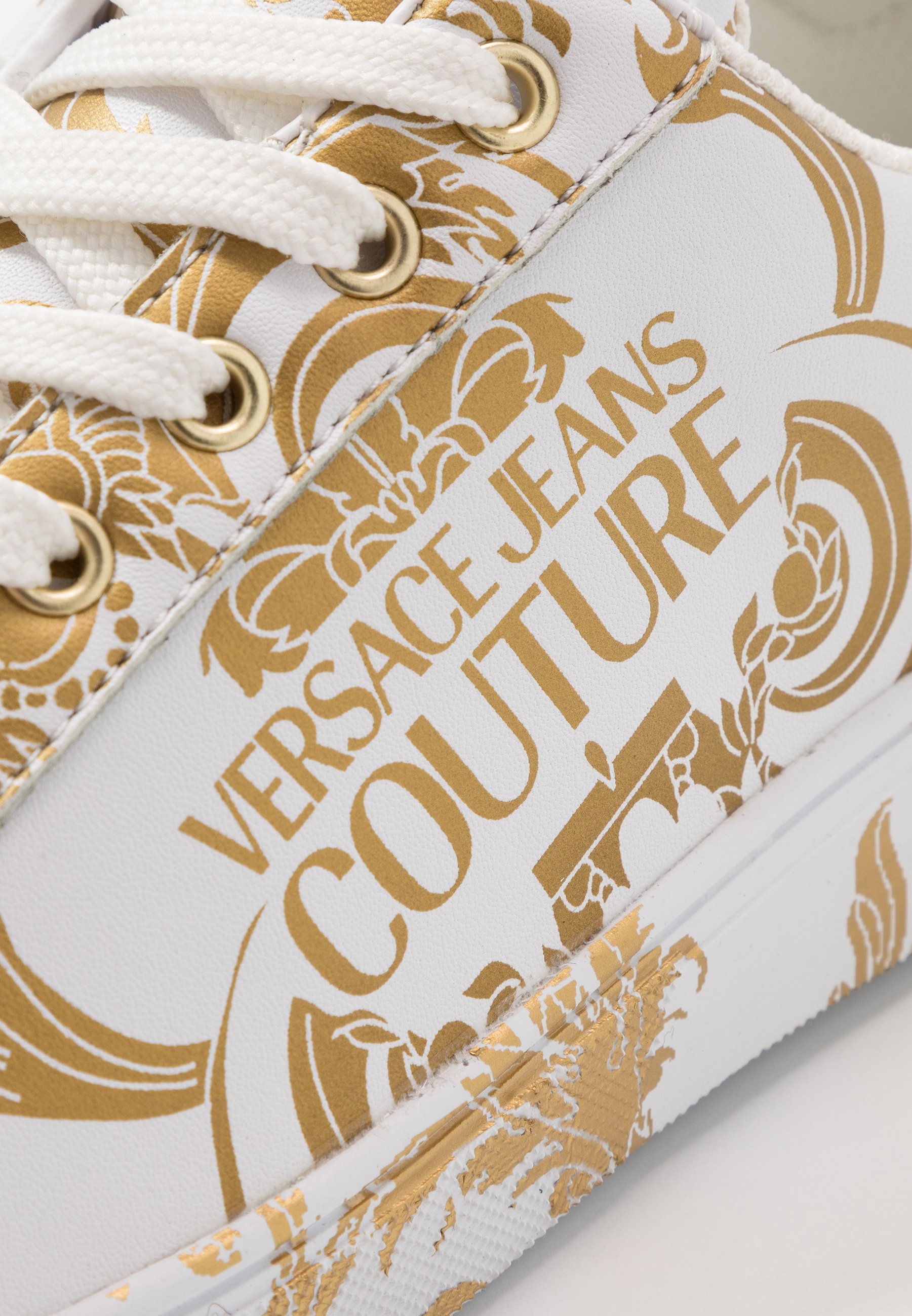 Versace Jeans Couture CAP SOLE Baskets basses bianco Versace Jeans Couture CAP SOLE Baskets basses bianco