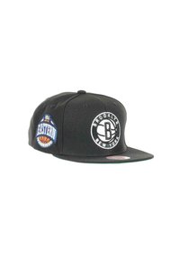 Mitchell & Ness BROOKLYN NETS NBA CONFERENCE PATCH ORIGINAL FIT C - Gorra - schwarz