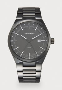 Calvin Klein DISTINGUISH GMT - Montre - black